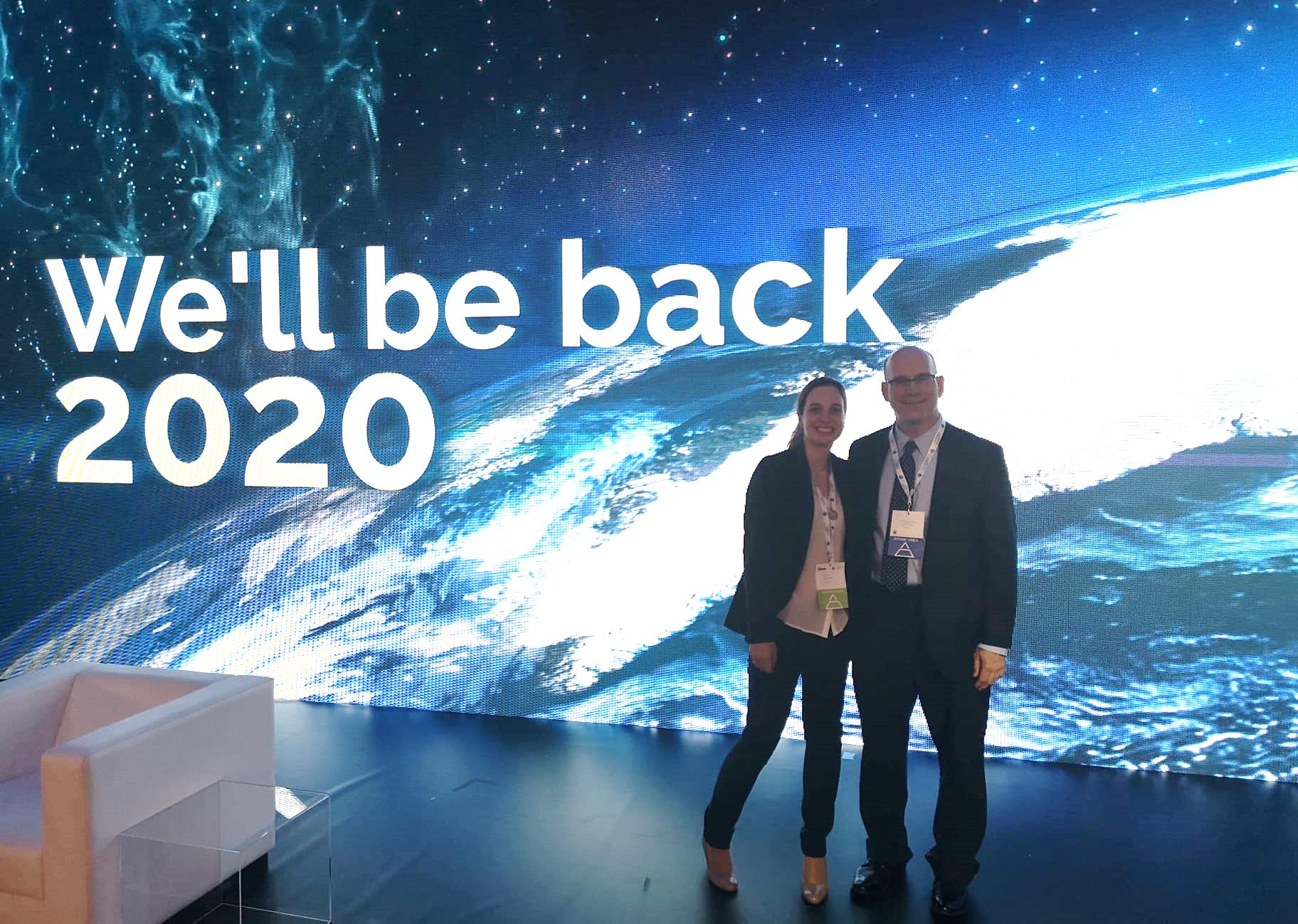 We'll be back 2020