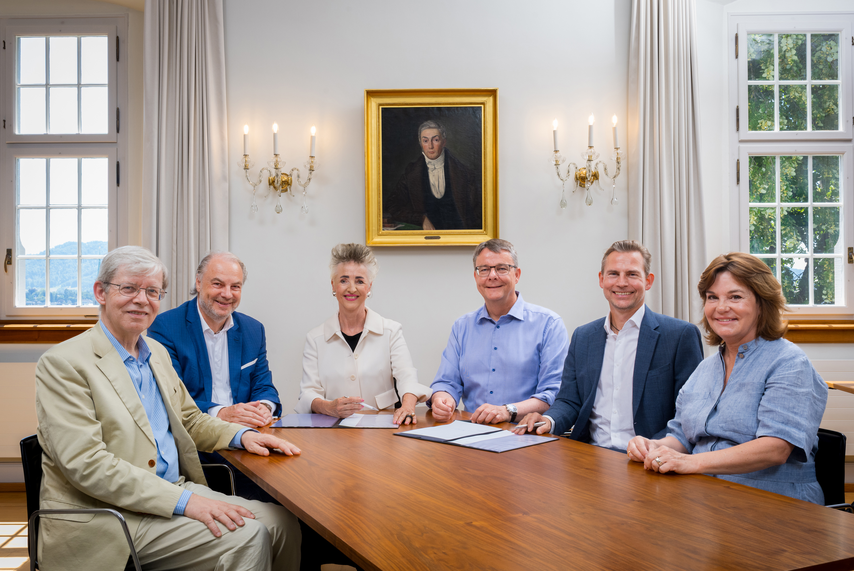 Gründung Verein Stiftungsstand Zürich – Unterschriftensetzung