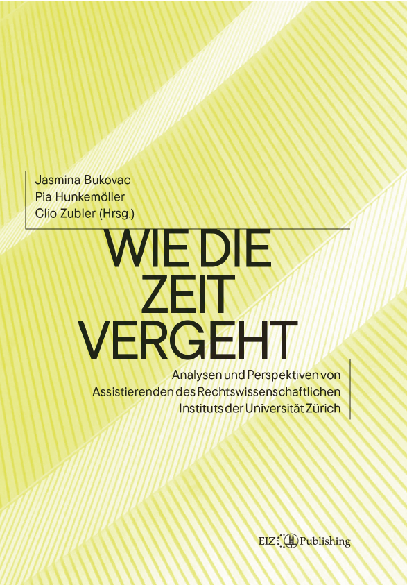 Buchcover "Wie die Zeit vergeht"